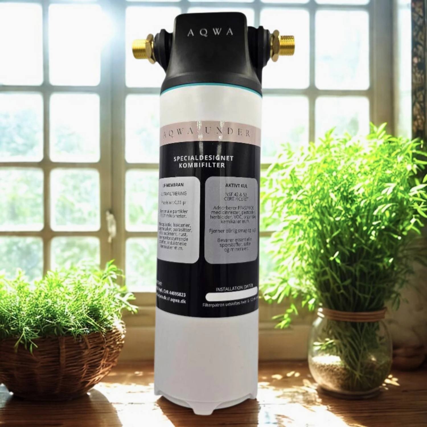 AQWA Under vasken vandrensningsanlæg