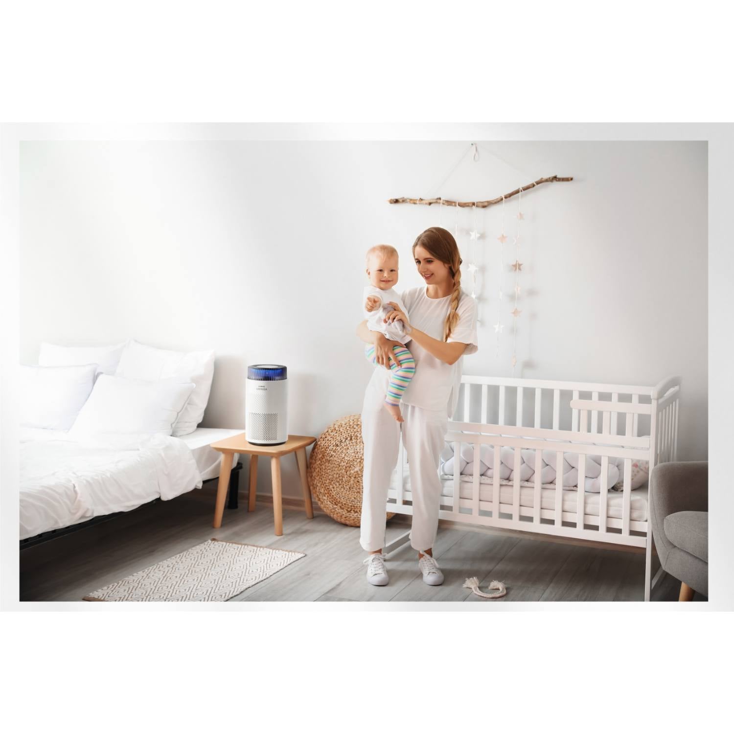 OUTLET: Luftrenser med HEPA filter 0-63 m2 Airmega 100