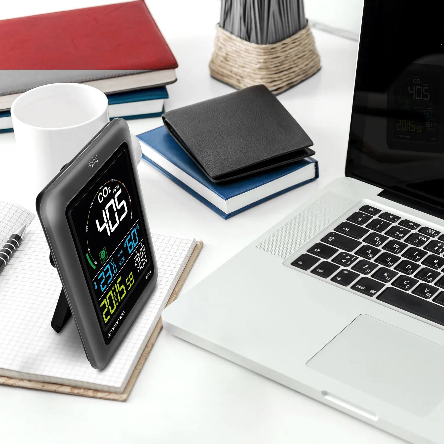 CO2 luftkvalitetsmåler Trotec - mål dit indeklima