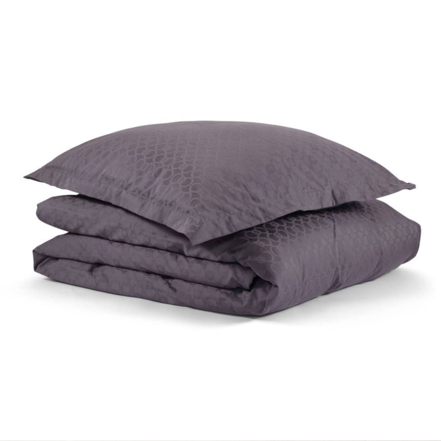 OUTLET: Baby Allergivenligt sengetøj Egyptisk bomuldssatin Mørkegrå (Høj TC - 400)