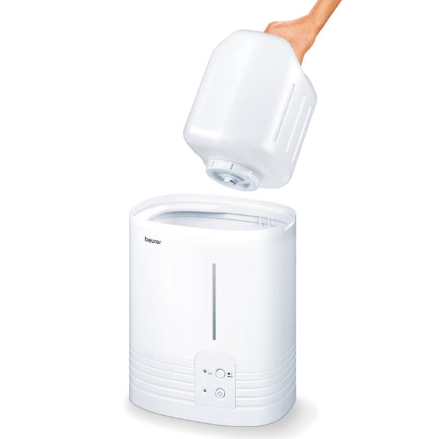 OUTLET: Luftfugter Beurer 50 m2 ved tør luft