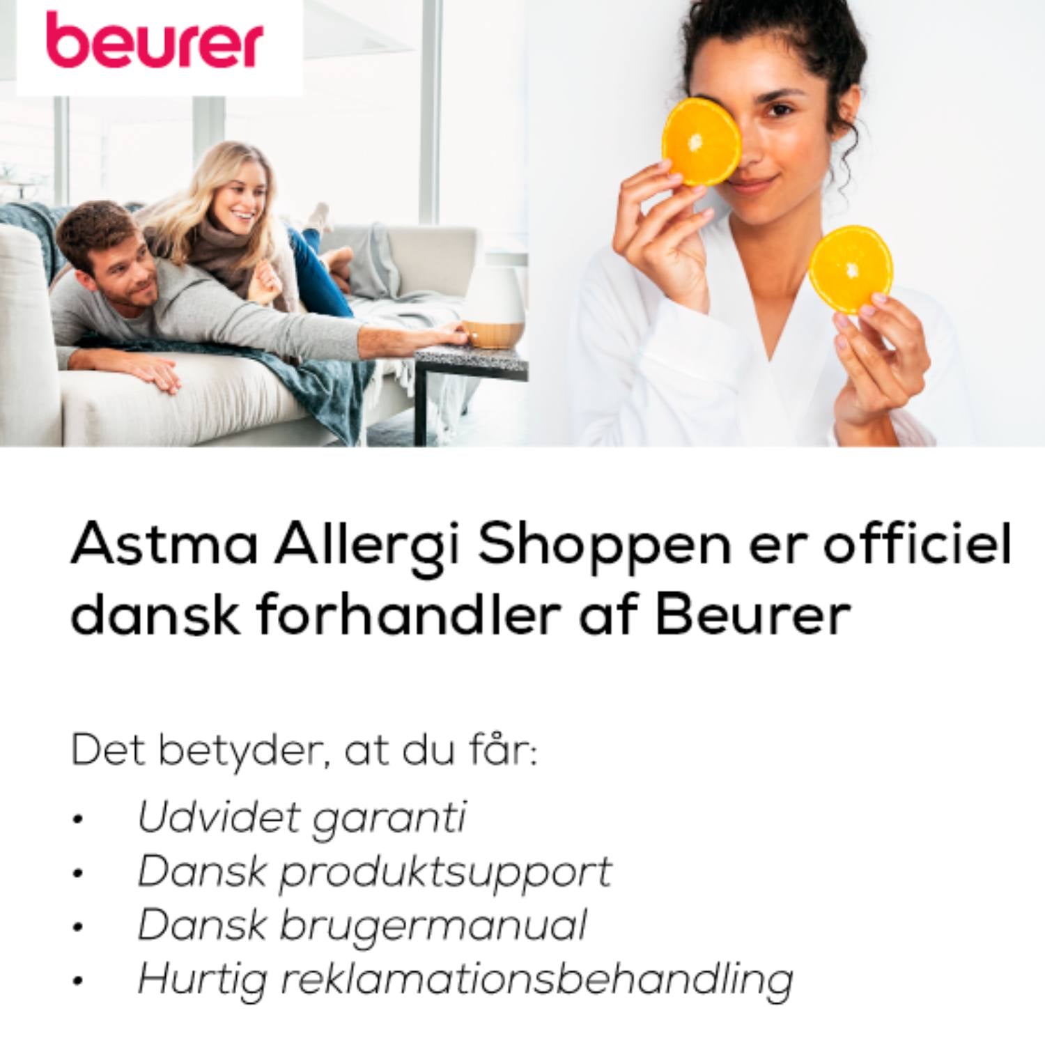 Dampforstøver (dampinhalator) ved allergi og tilstoppede luftveje