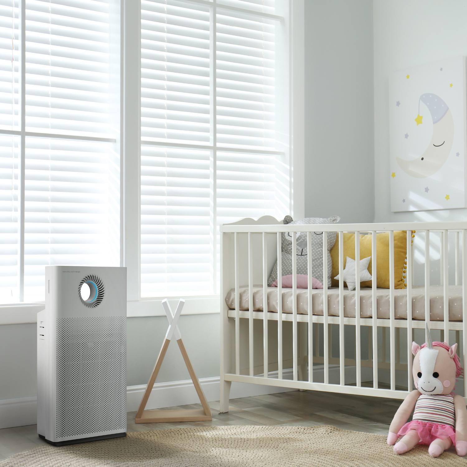 Luftrenser med HEPA filter 0-104 m2 - bedst i test