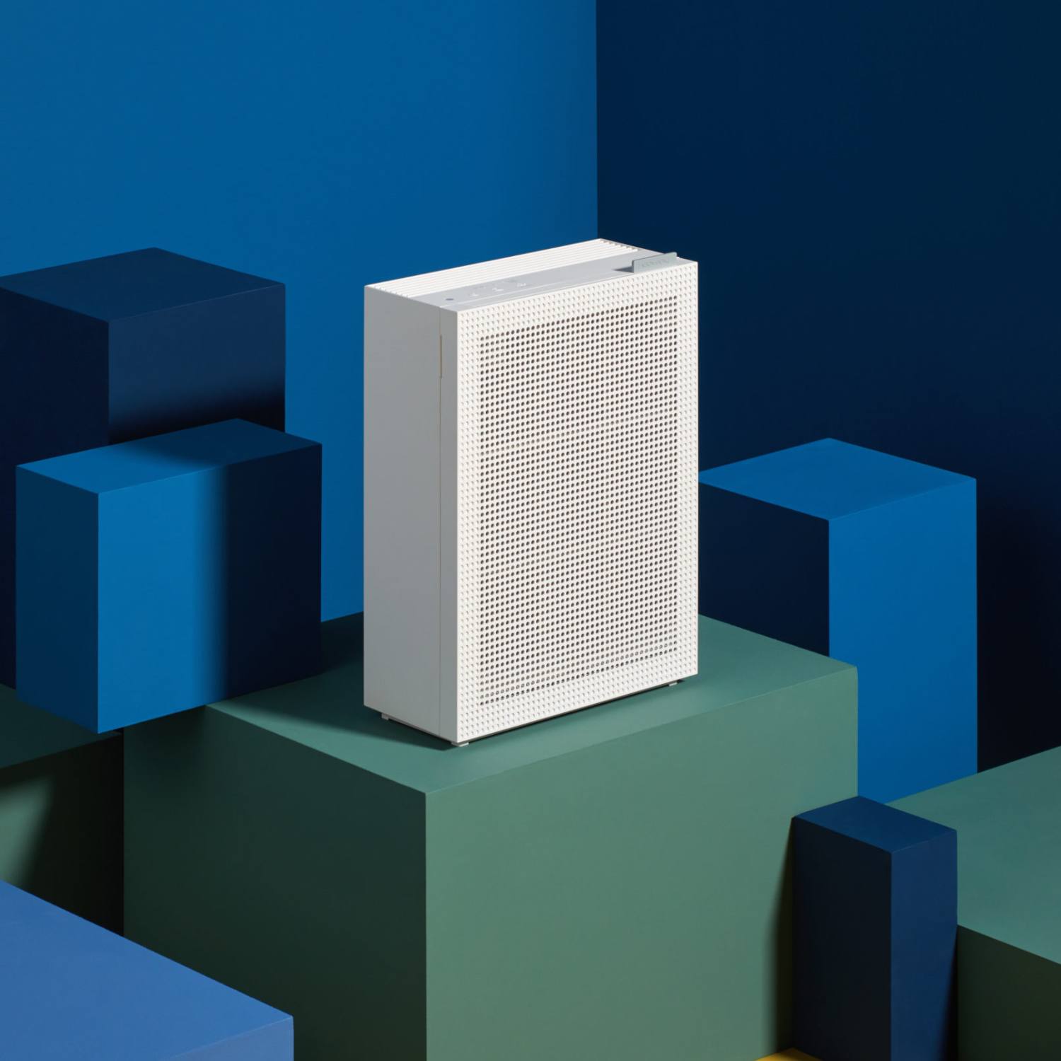 Luftrenser med HEPA filter 0-73 m2 Hvid