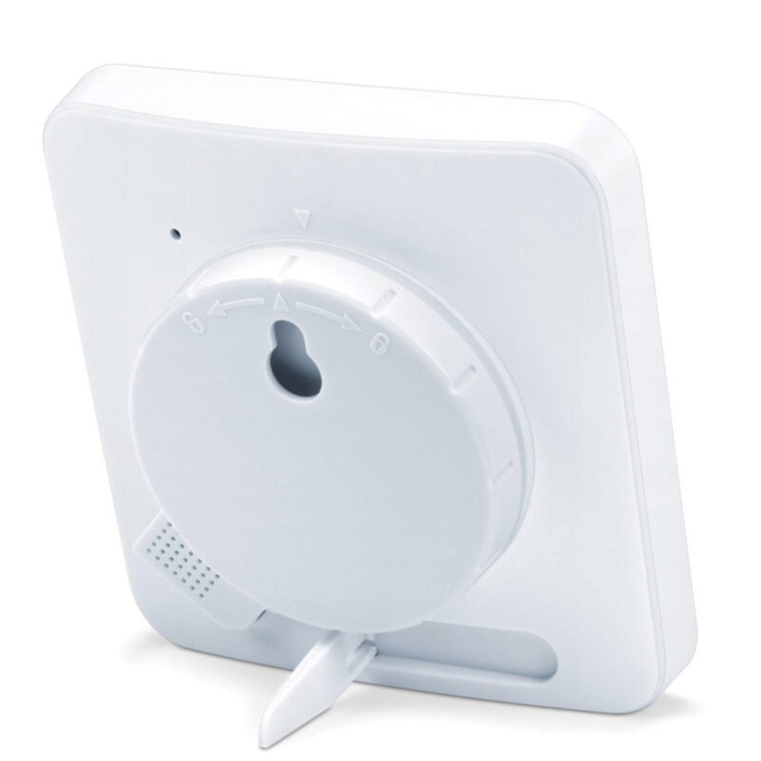 OUTLET: Hygrometer med ur, timer og temperaturmåling