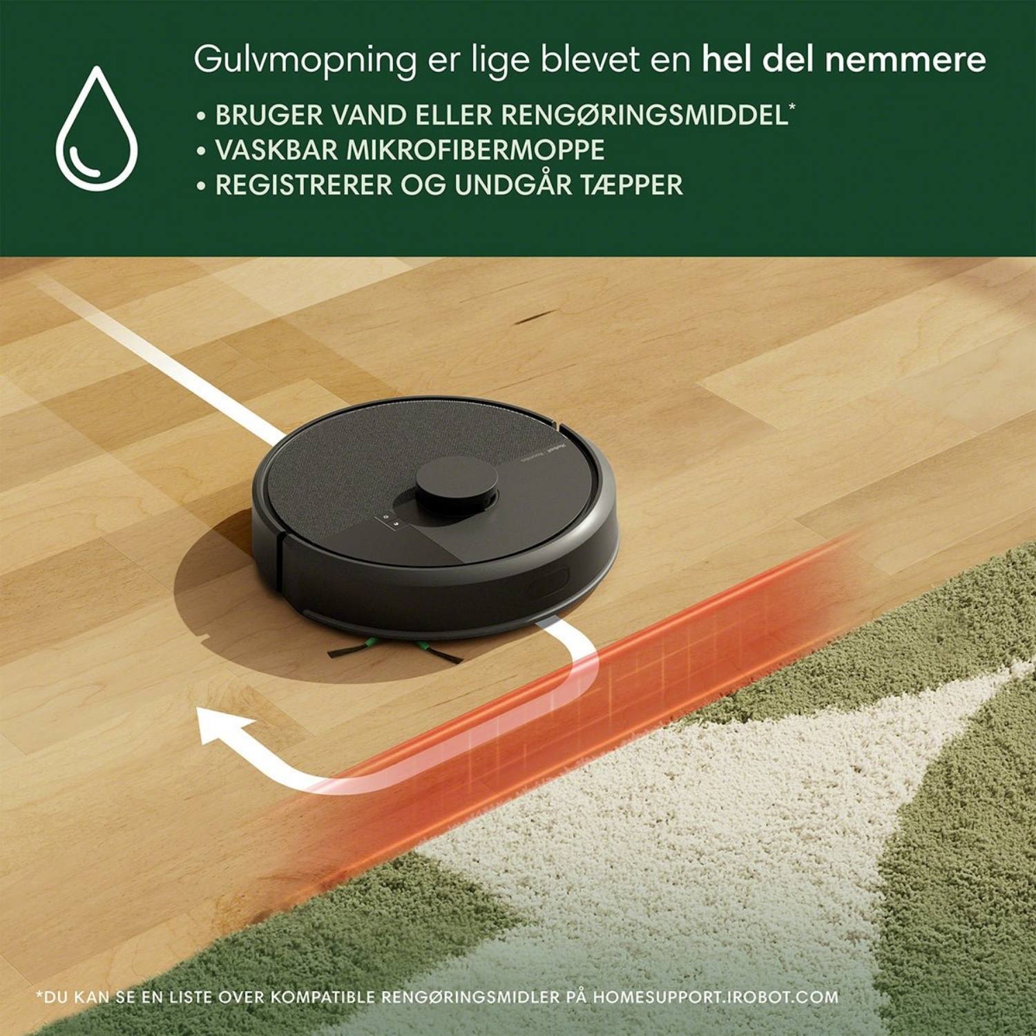 IRobot Roomba Combo 105+ med AutoDock Sort
