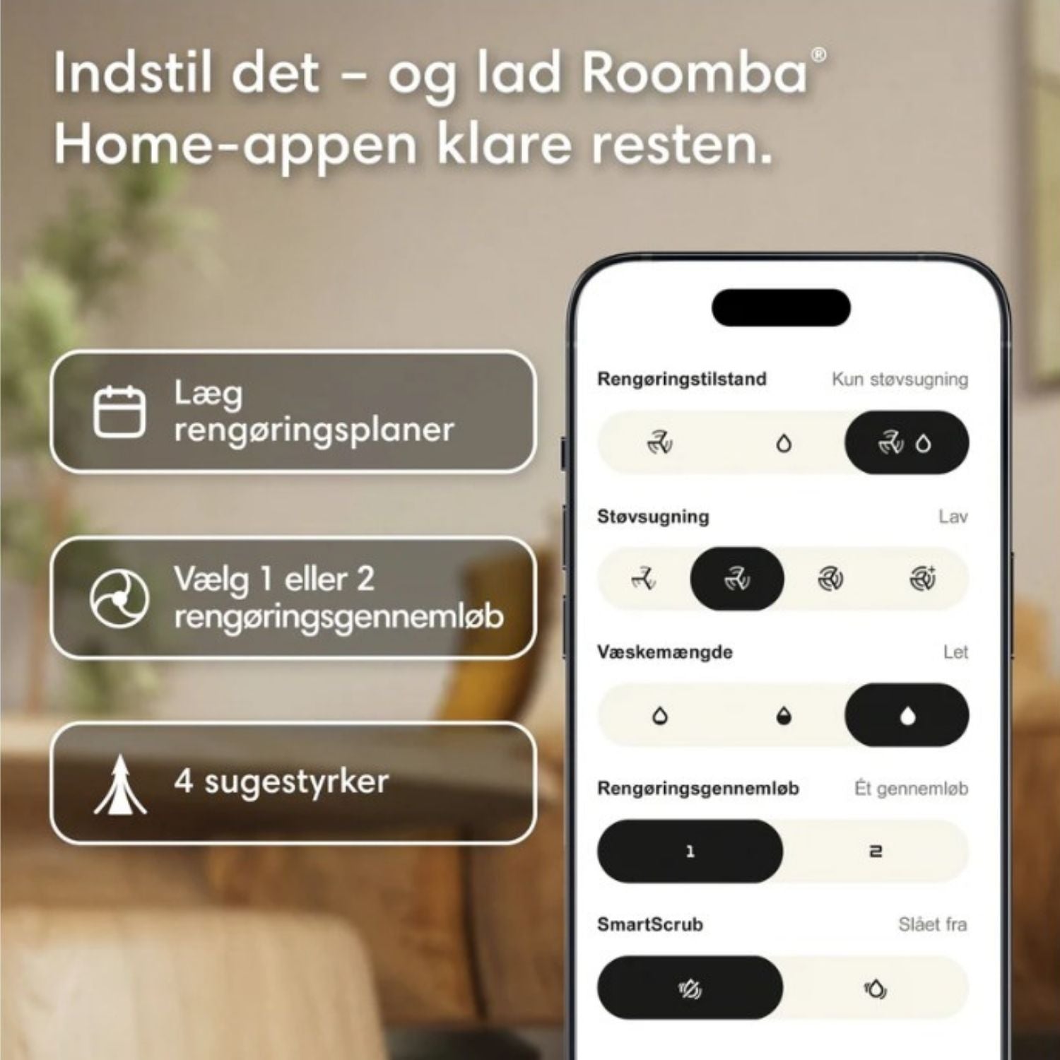IRobot Roomba Combo 115+ med AutoDock Sort
