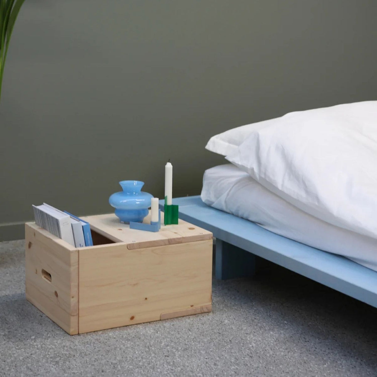 Sengebord Massivt træ
