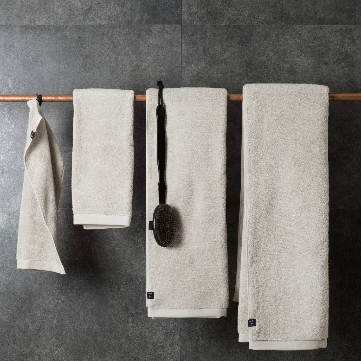 Hurtigtørrende, blødt håndklæde Økologisk Bomuld HIMLA Sart Rosa