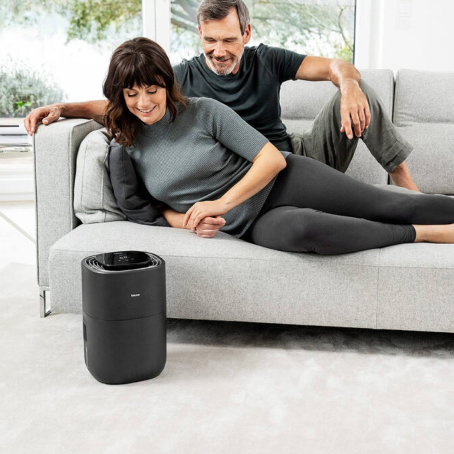 Luftfugter Beurer 30 m2 ved tør luft