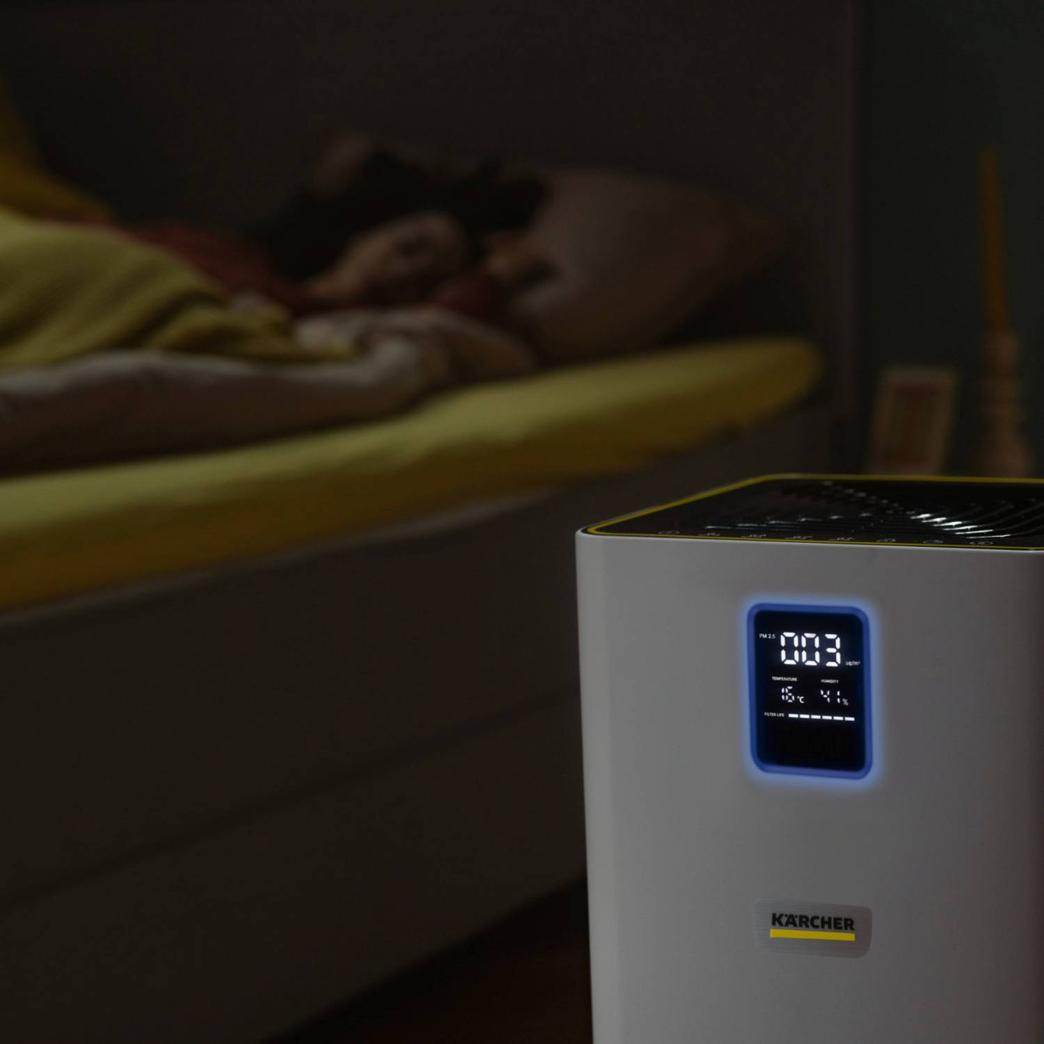 Luftrenser med HEPA filter 0-60 m2