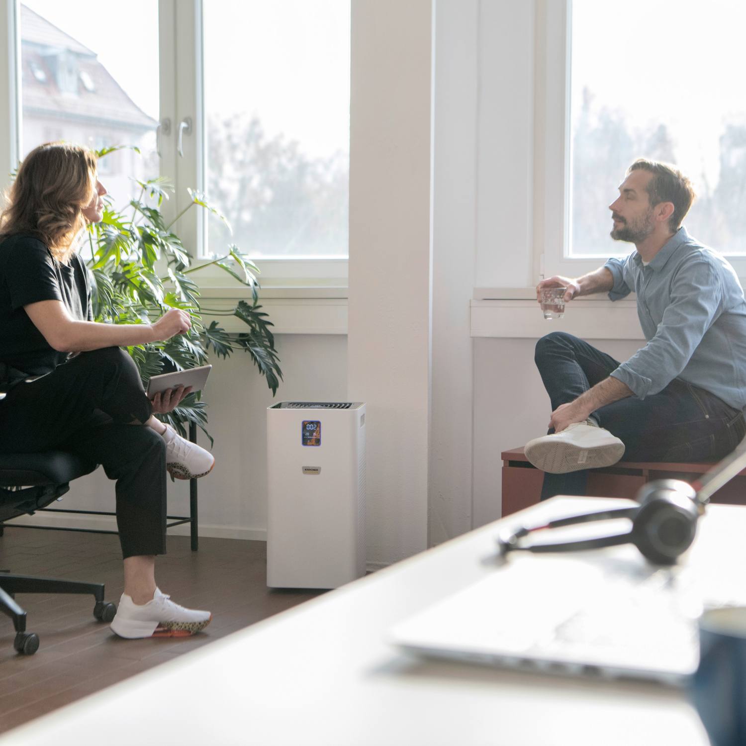 Luftrenser med HEPA filter 0-60 m2