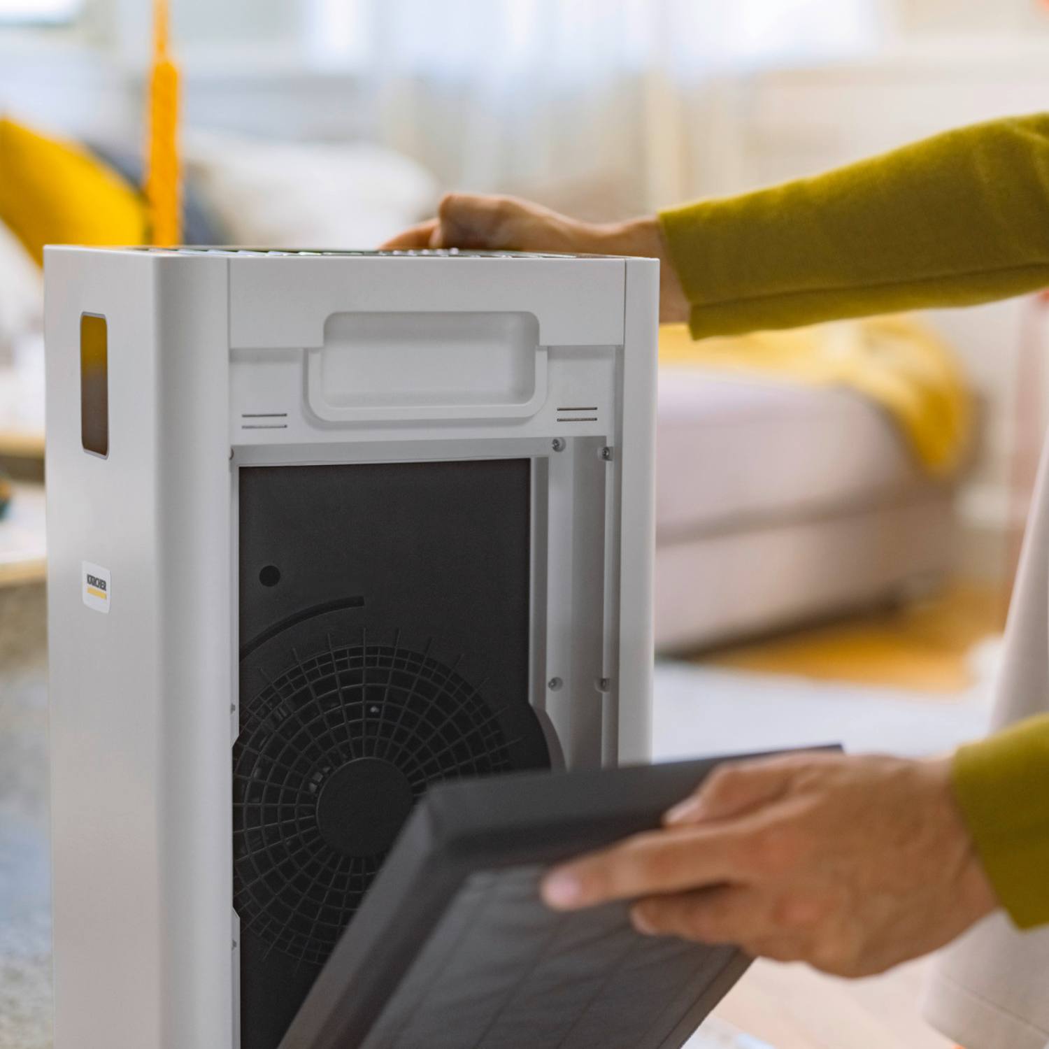 Luftrenser med HEPA filter 0-65 m2