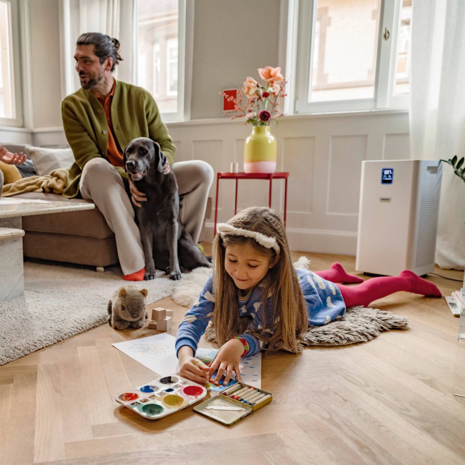 Luftrenser med HEPA filter 0-65 m2