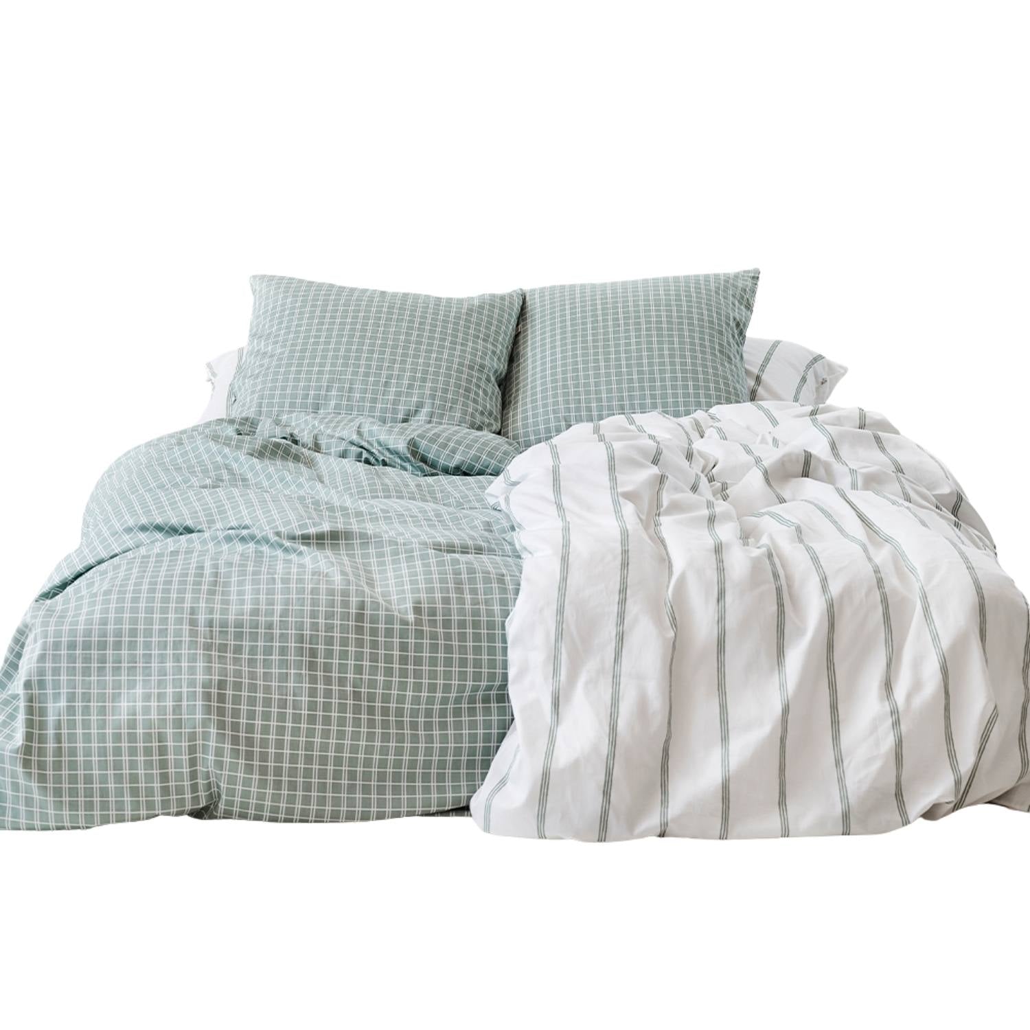 Allergivenligt sengetøj Snooze Green Økologisk GOTS (høj TC - 300)