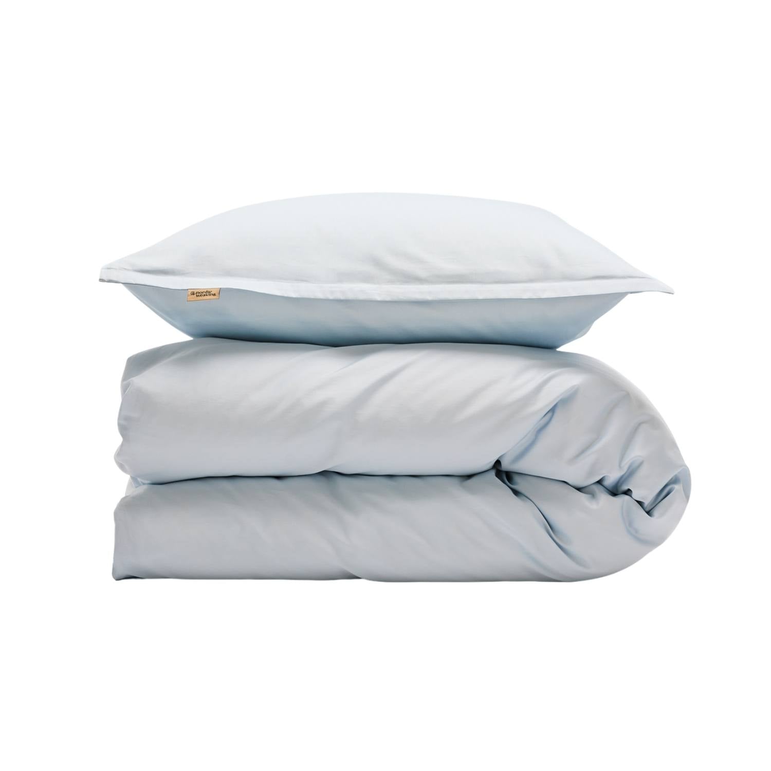 Allergivenligt sengetøj Egyptisk bomuld Sky Blue (Høj TC - 400)
