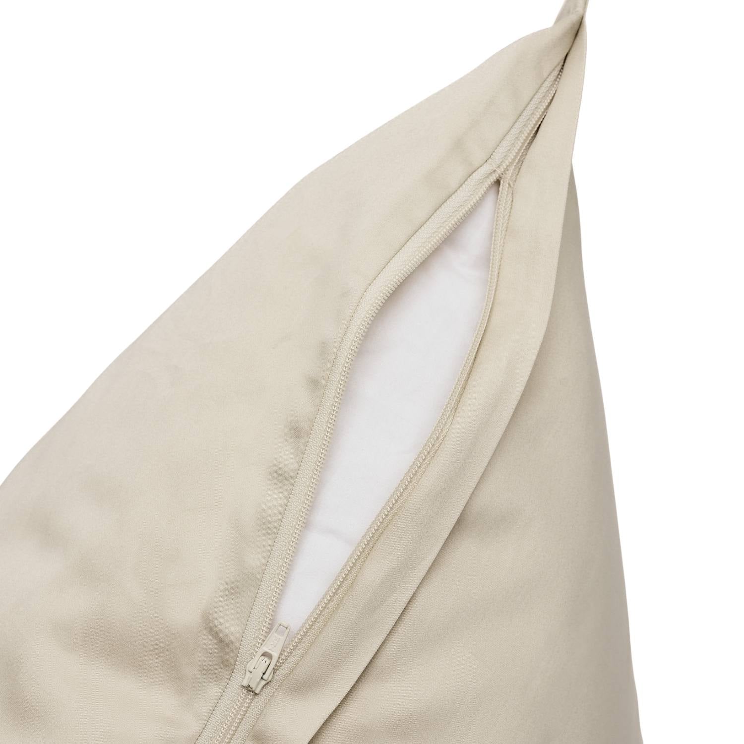 Allergivenligt sengetøj Egyptisk bomuld Sand (Høj TC - 400)