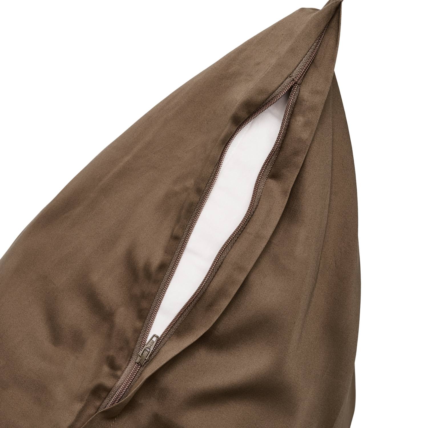 Allergivenligt sengetøj Egyptisk bomuld Shitake (Høj TC - 400)