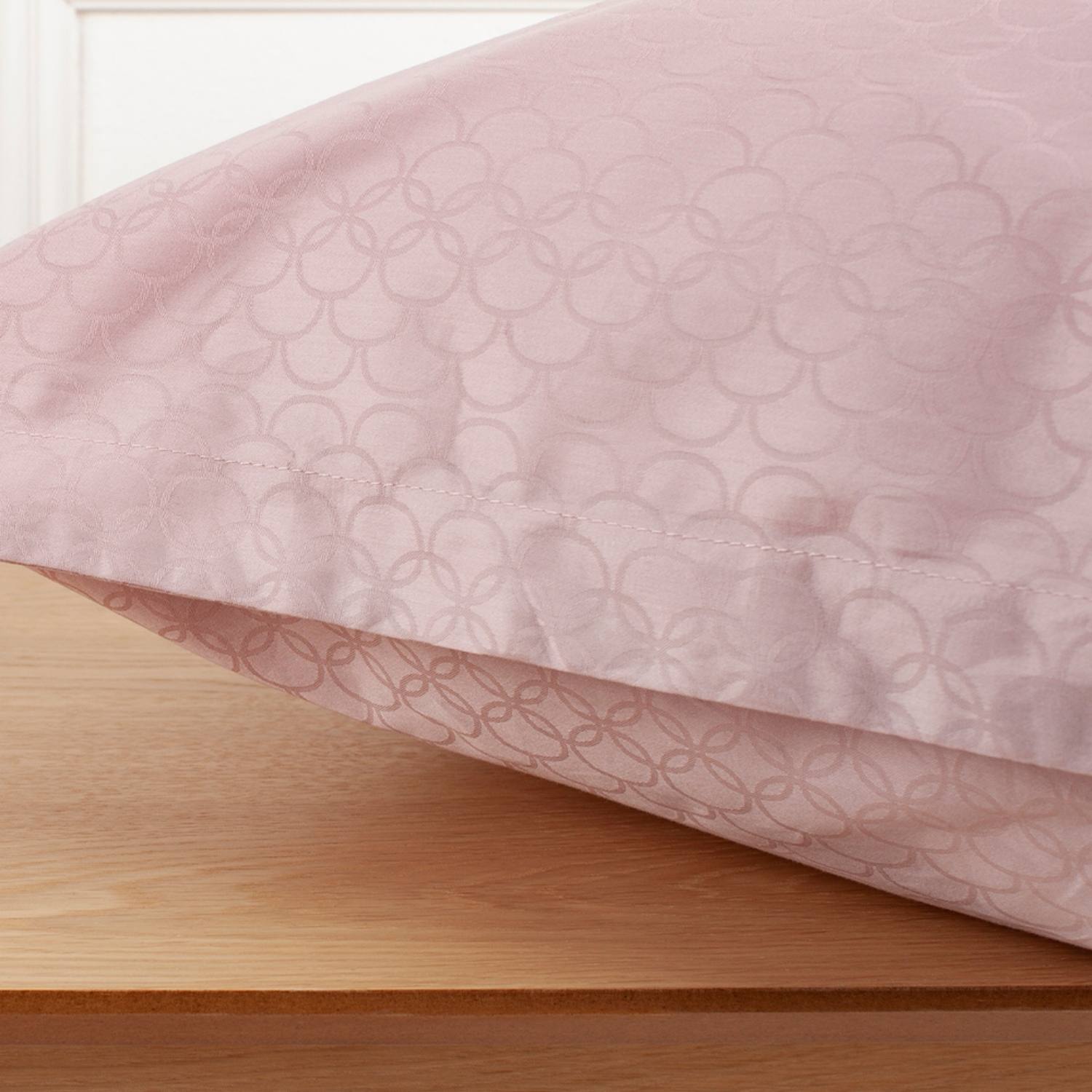 Allergivenligt sengetøj Opal Rose (høj TC - 300)