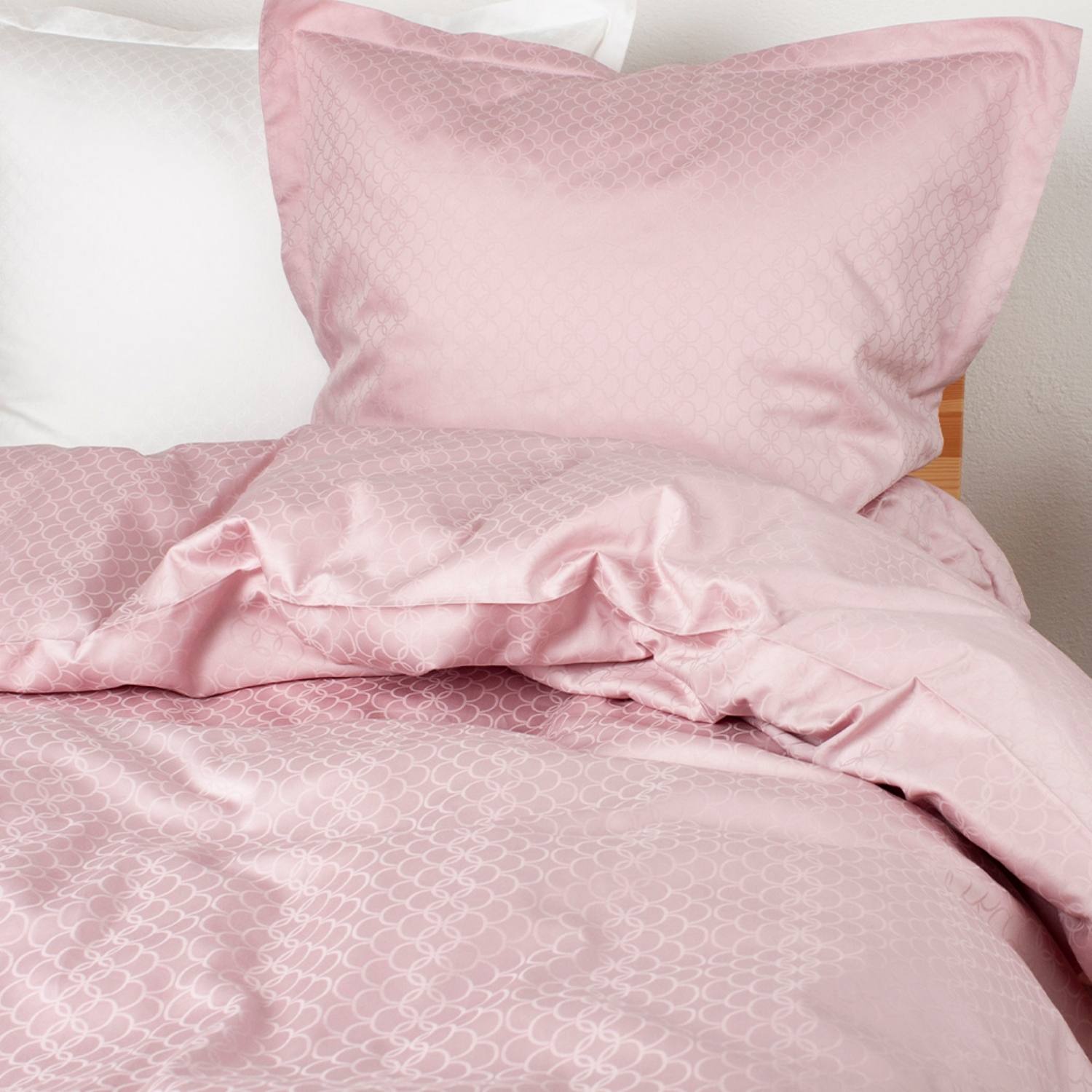 Allergivenligt sengetøj Opal Rose (høj TC - 300)