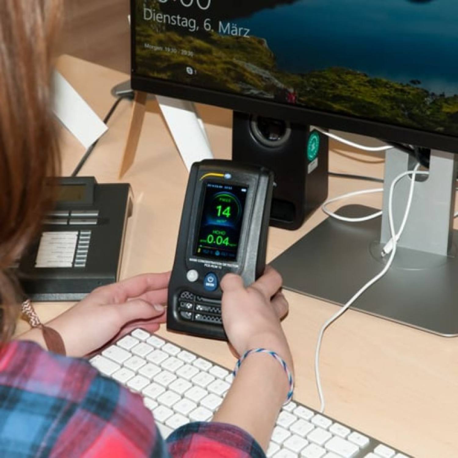 TVOC luftkvalitetsmåler - mål dit indeklima