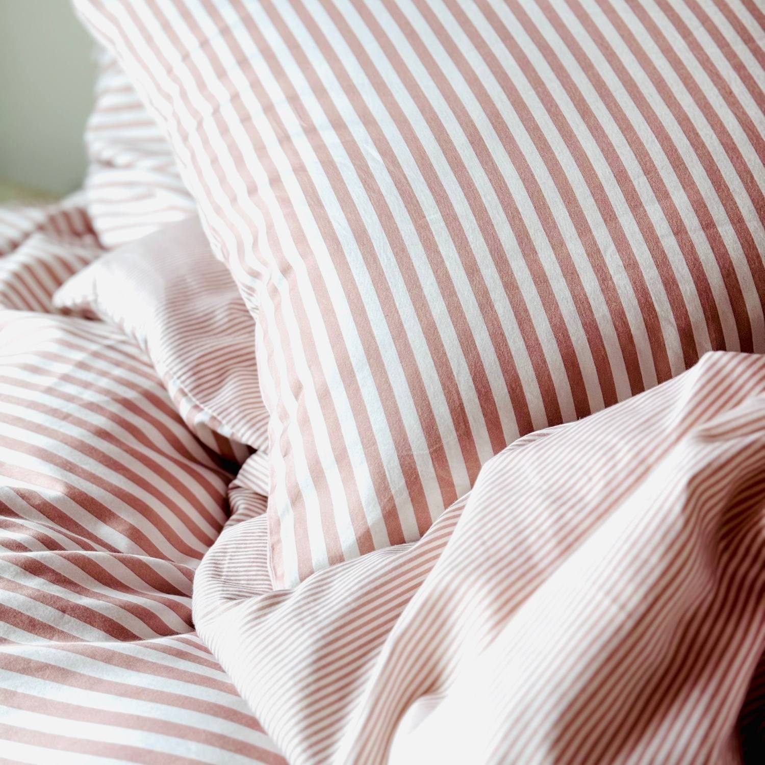 Junior Allergivenligt sengetøj bomuldssatin Happy Rose (Høj TC - 300)