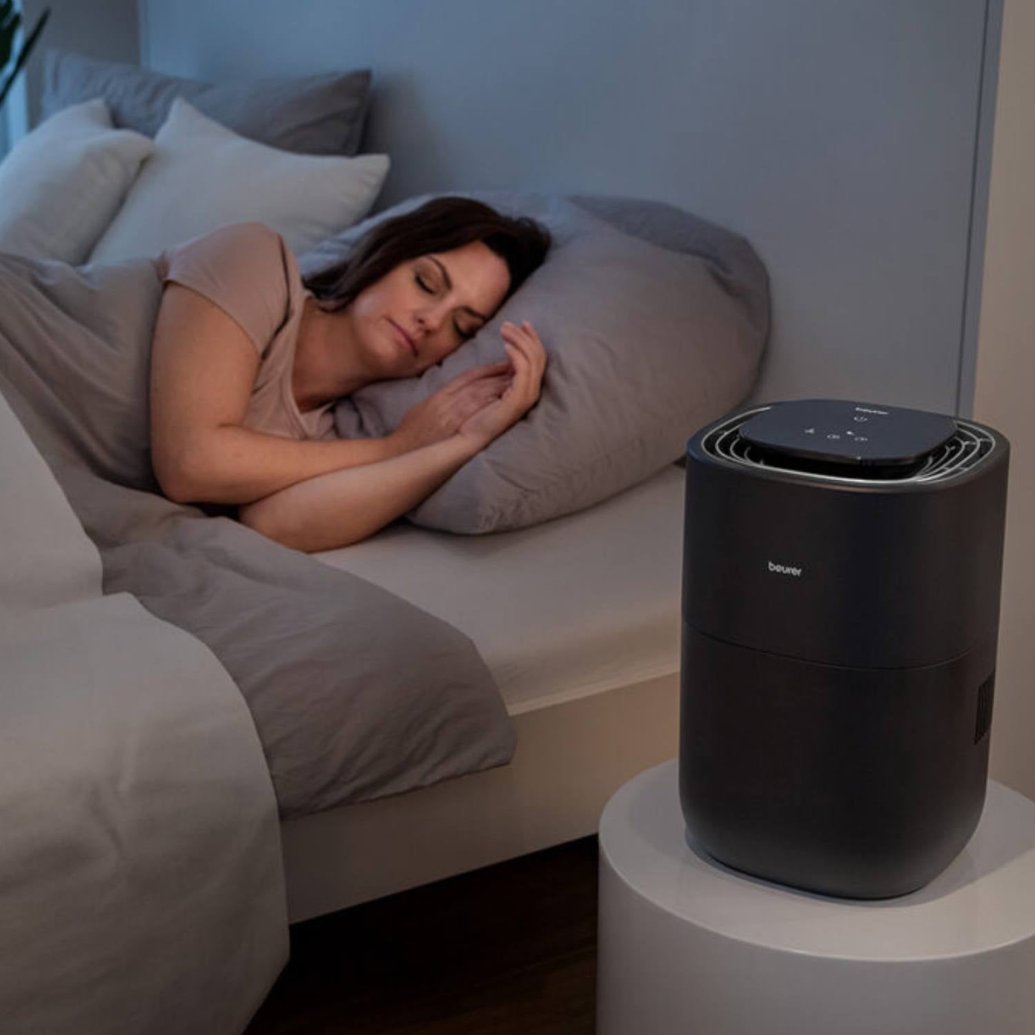 Luftfugter Beurer 30 m2 ved tør luft