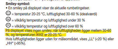 Hygrometer - luftfugtighedsmåler