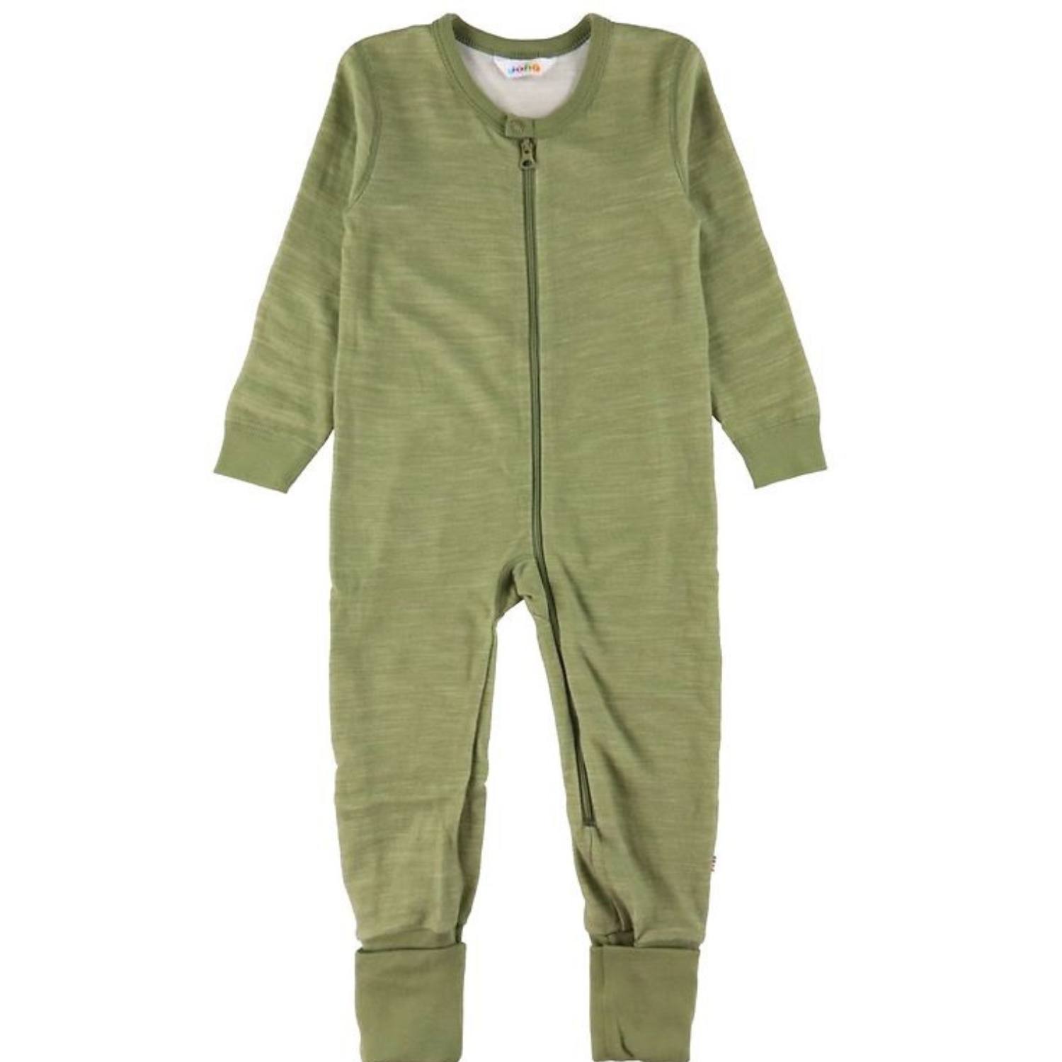 Heldragt i merino uld & øko bambus Salvie (til eksem og udfordret hud) Joha