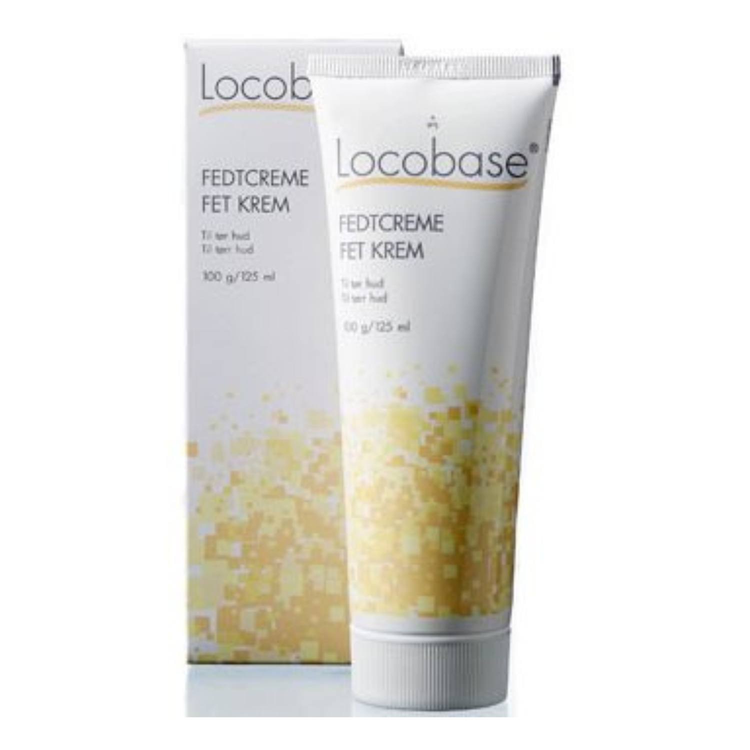 Locobase fedtcreme Protect FTCR 70% (tilfører fugt), 100 g.