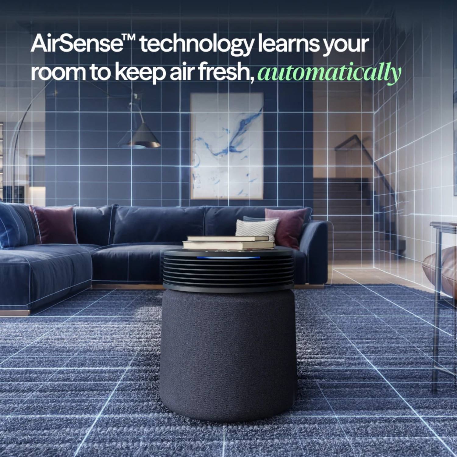 Luftrenser med HEPA filter 0-154 m2 Blueair Signature