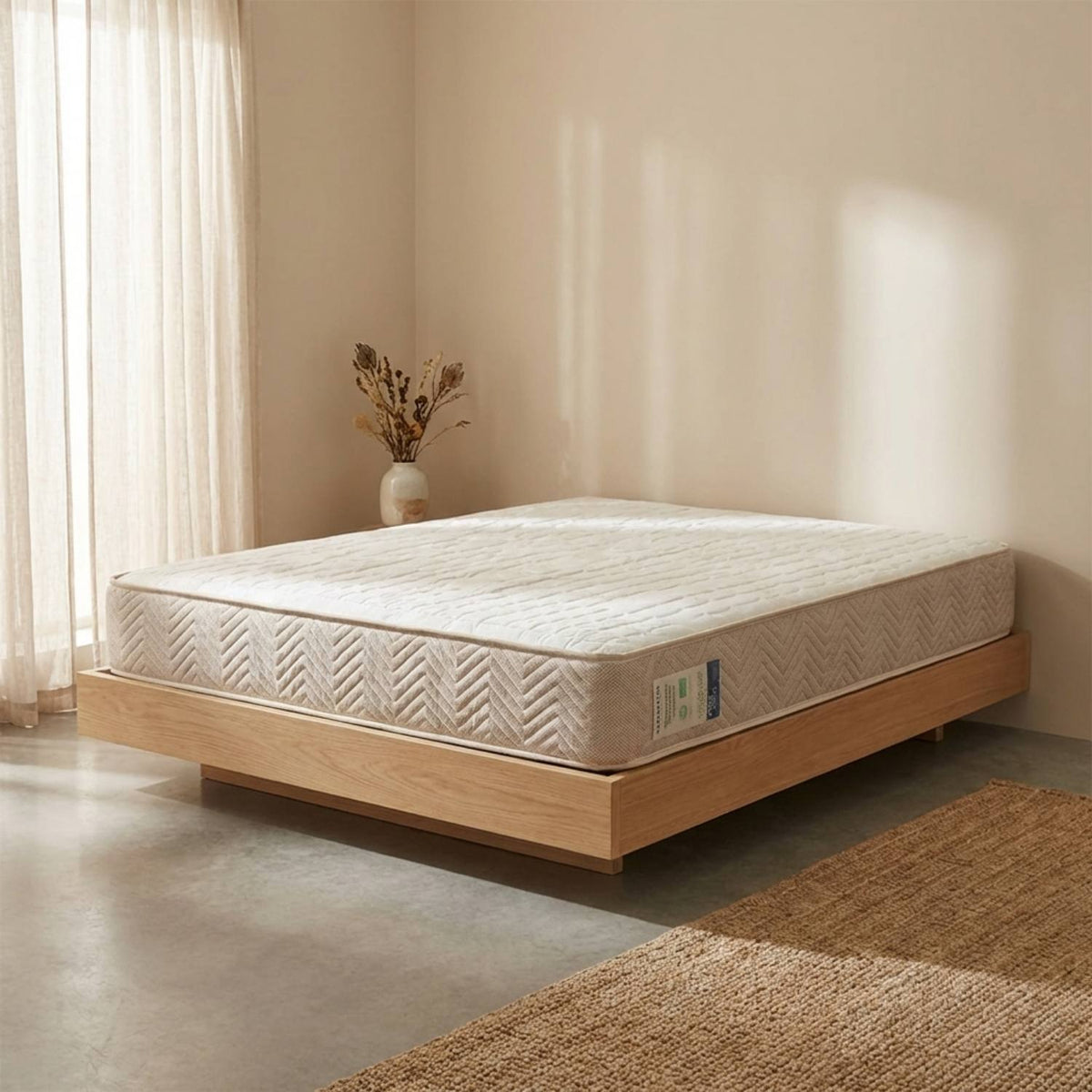 EcoBreathe madras økologisk naturlatex - 7 zoner