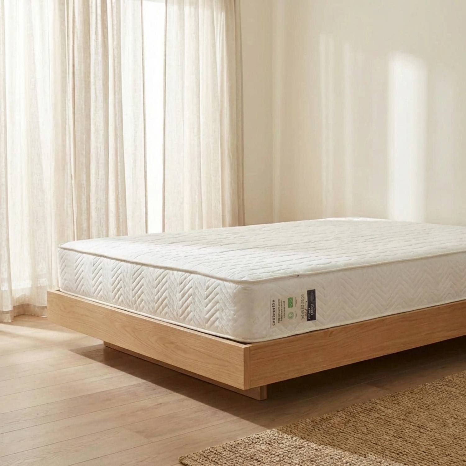 EcoBreathe madras økologisk naturlatex - 1 zone