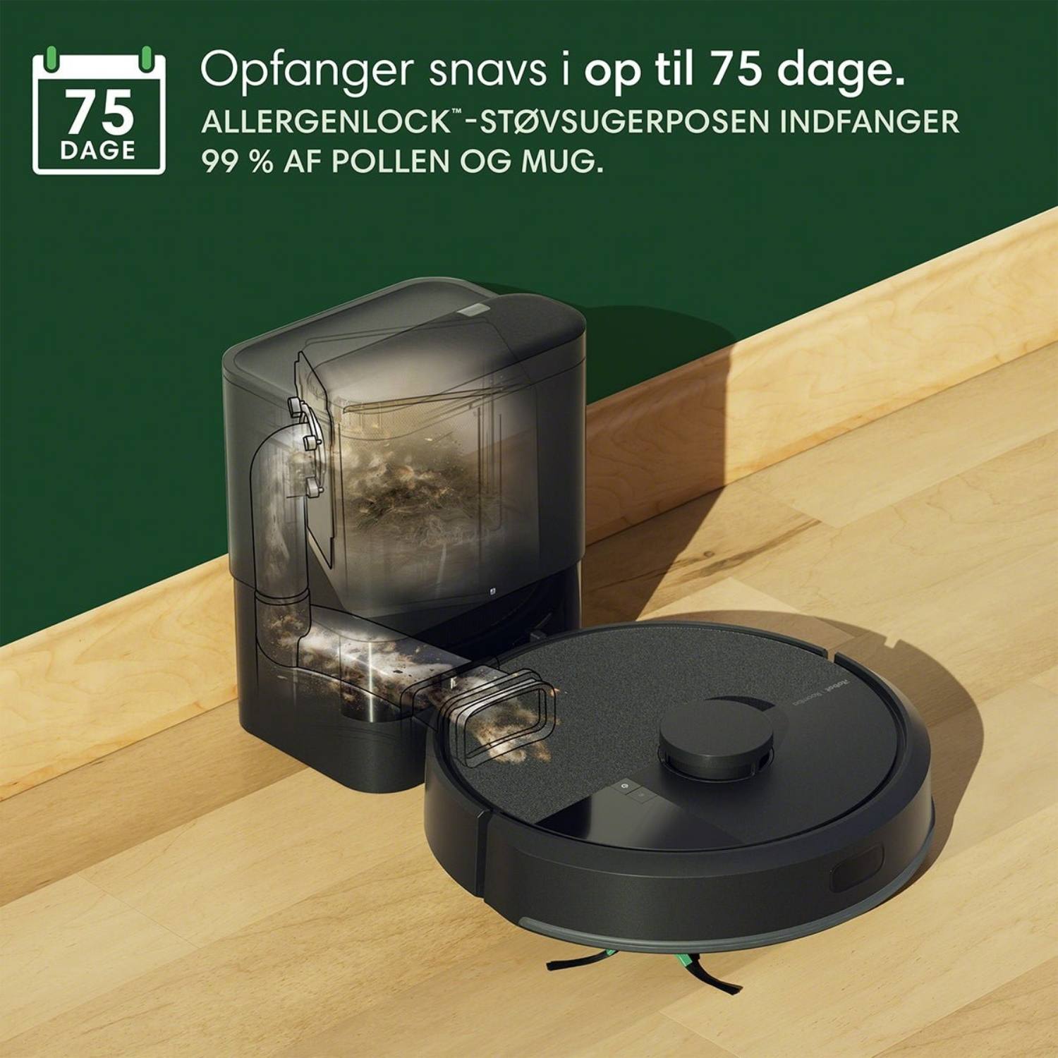 IRobot Roomba Combo 105+ med AutoDock Sort