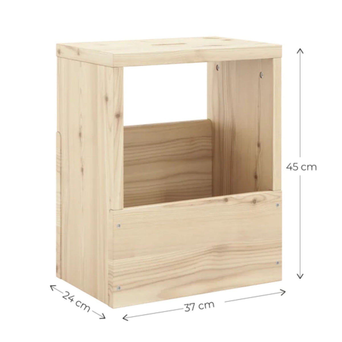 Sengebord Massivt træ