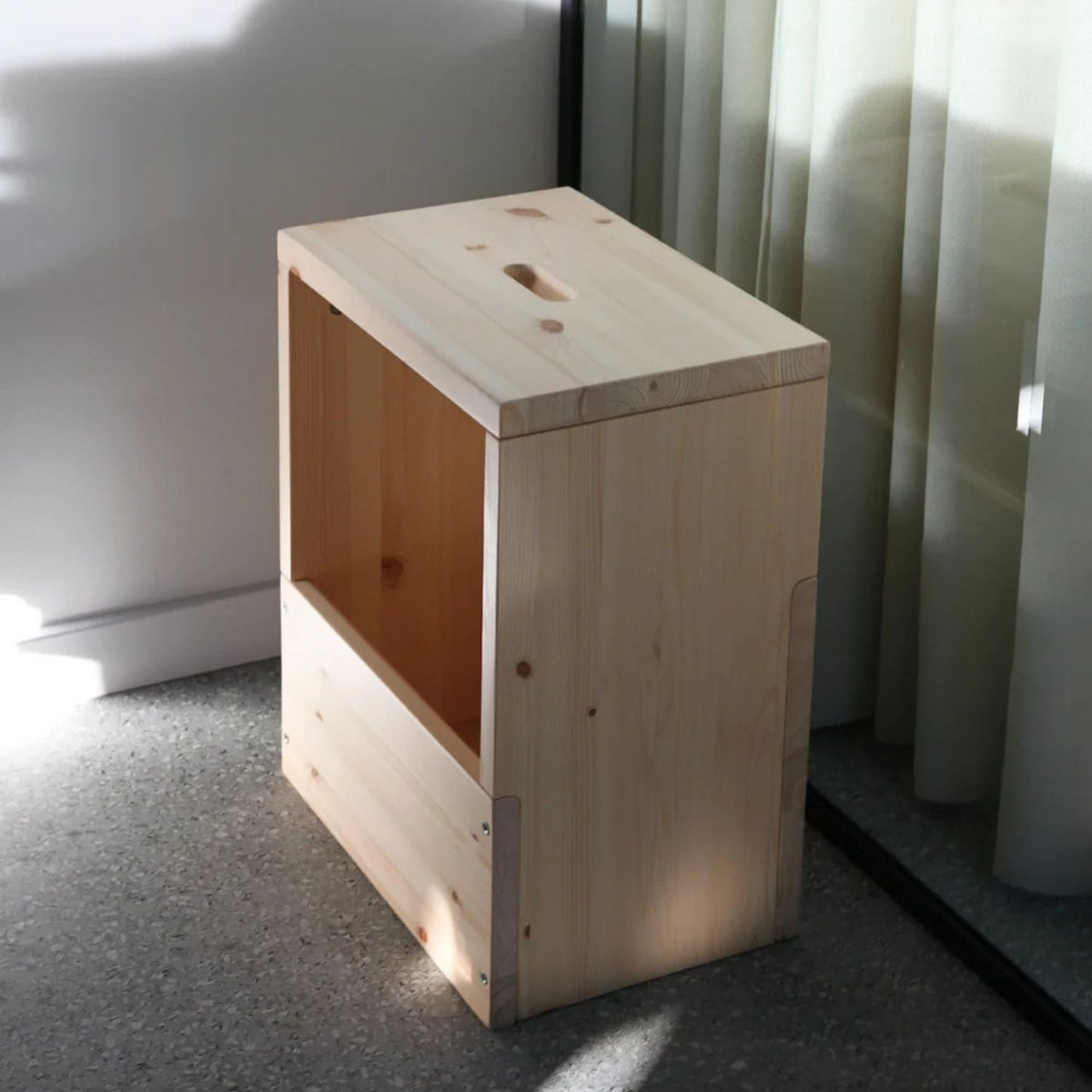 Sengebord Massivt træ