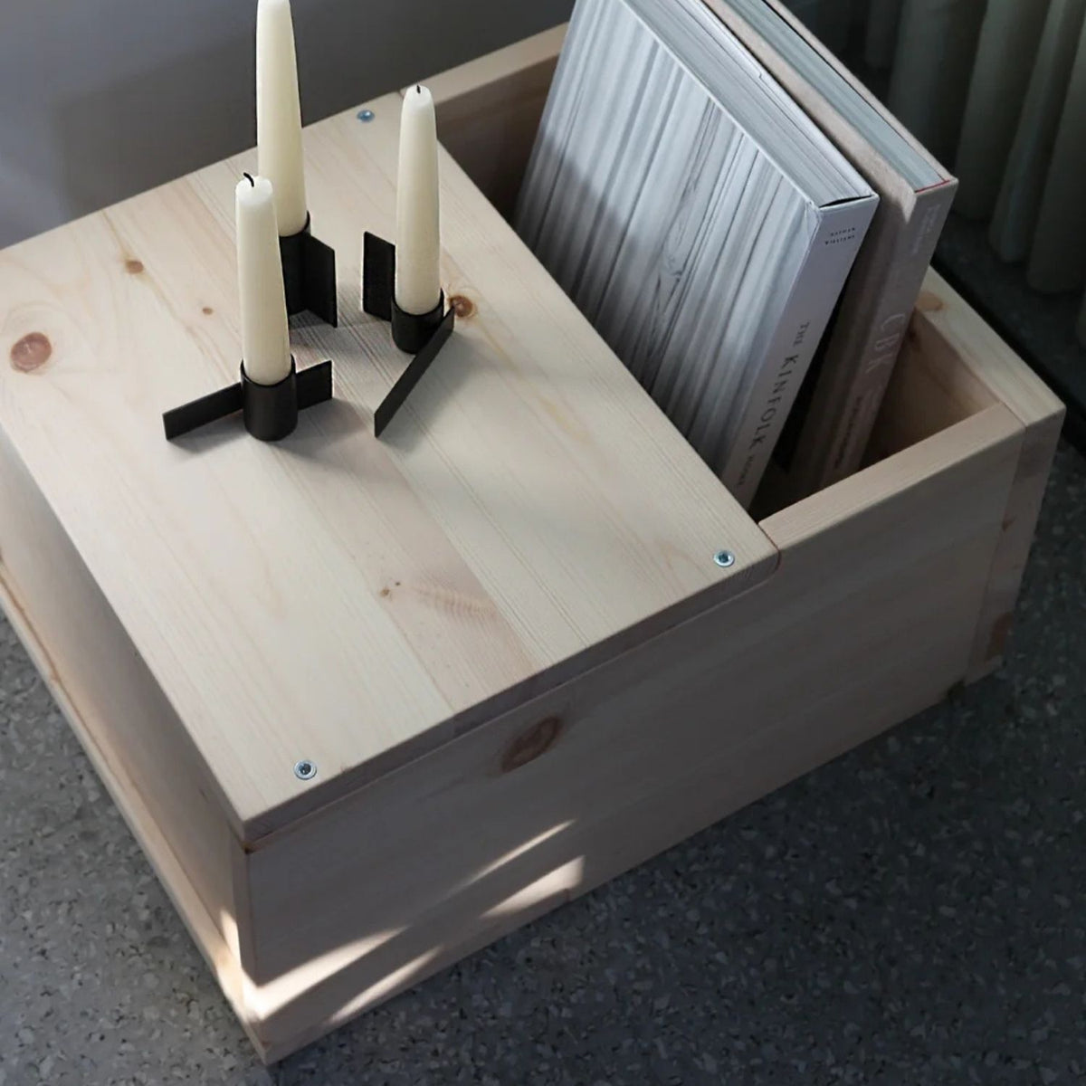 Sengebord Massivt træ