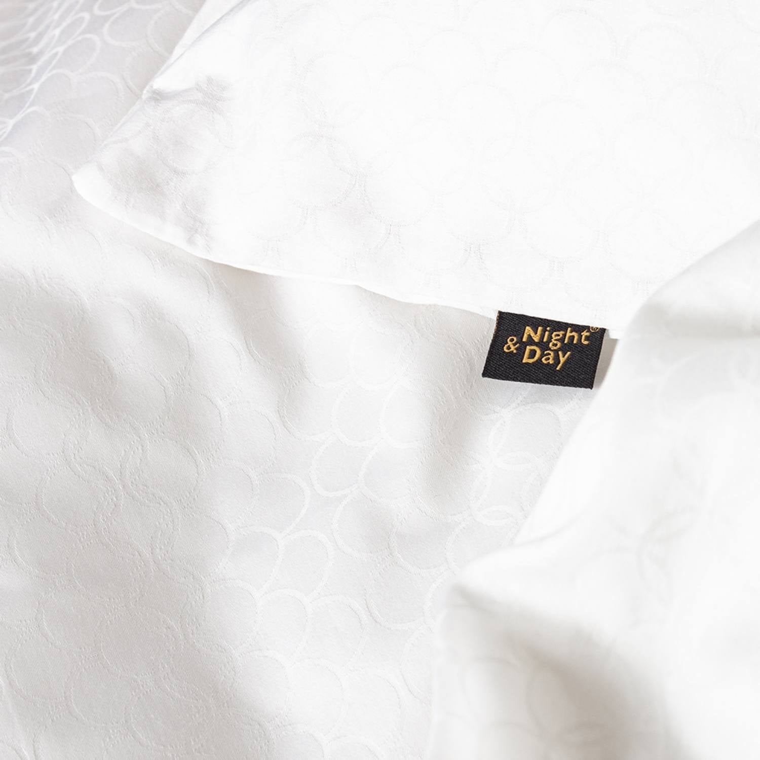 Allergivenligt sengetøj Opal Hvid (høj TC - 300)