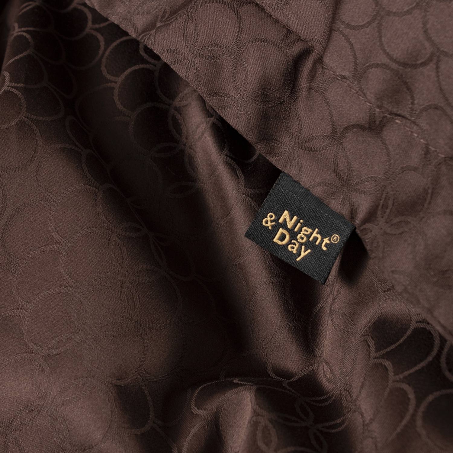 Allergivenligt sengetøj Opal Mocca (høj TC - 300)