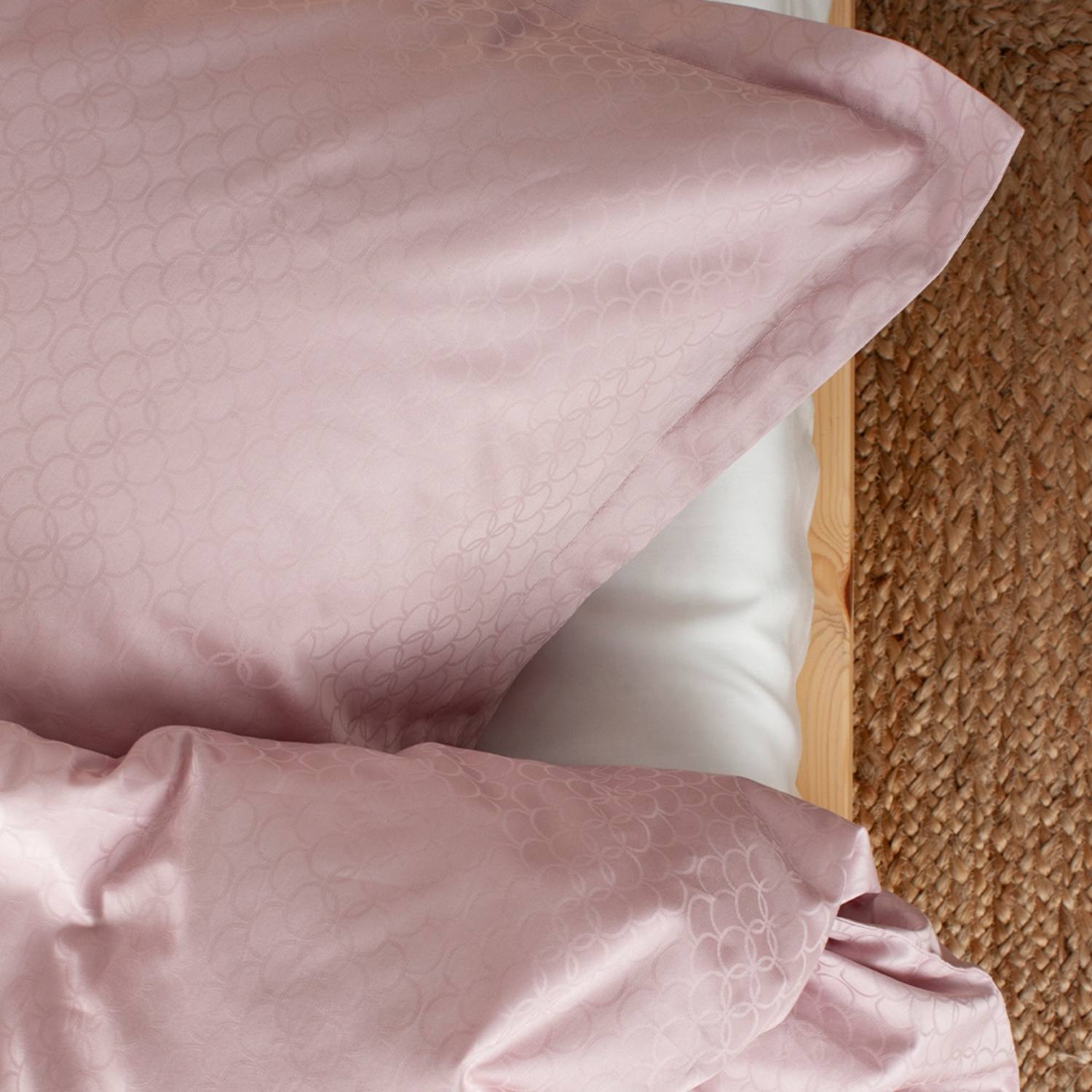 Allergivenligt sengetøj Opal Rose (høj TC - 300)