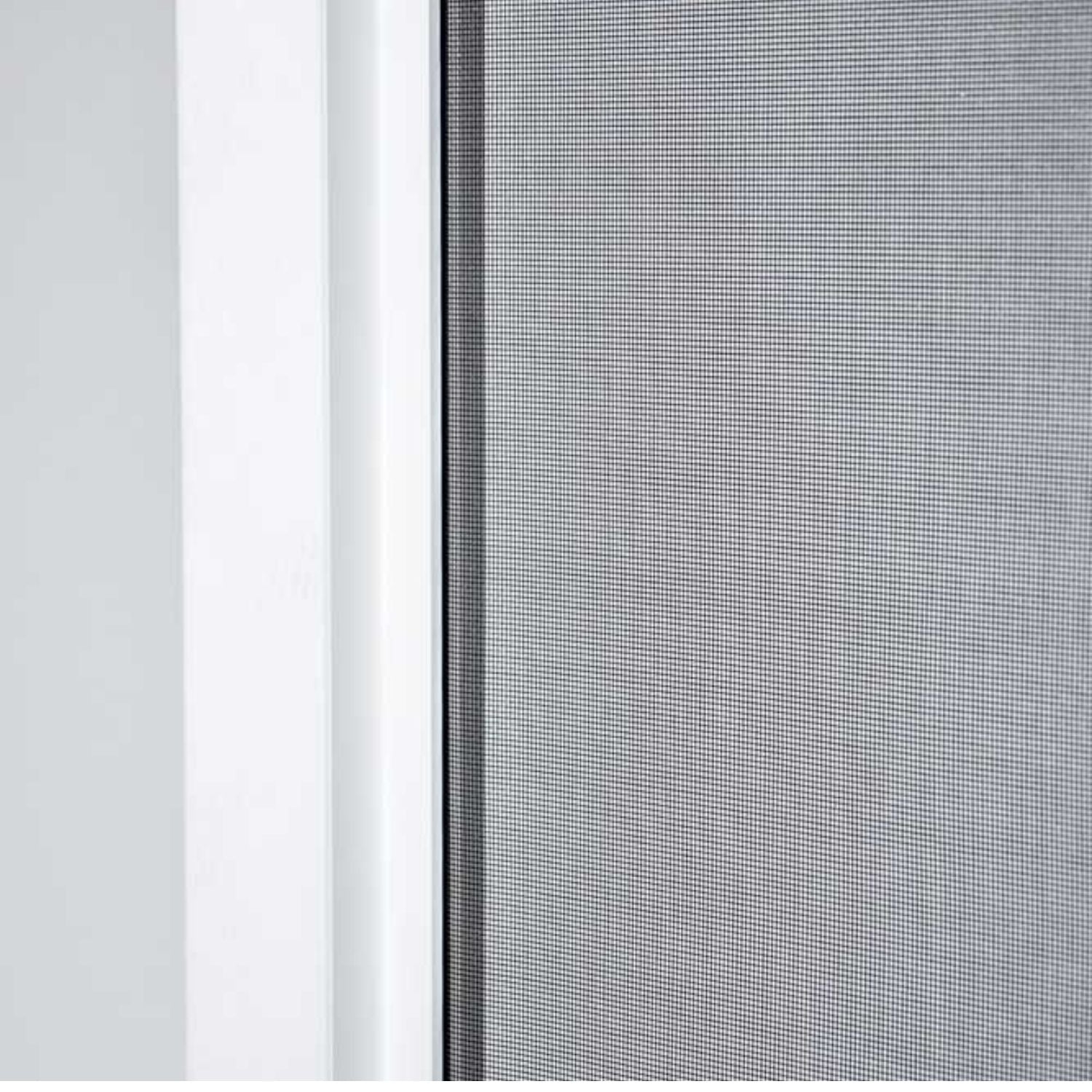 Pollennet til rulledør, Hvid