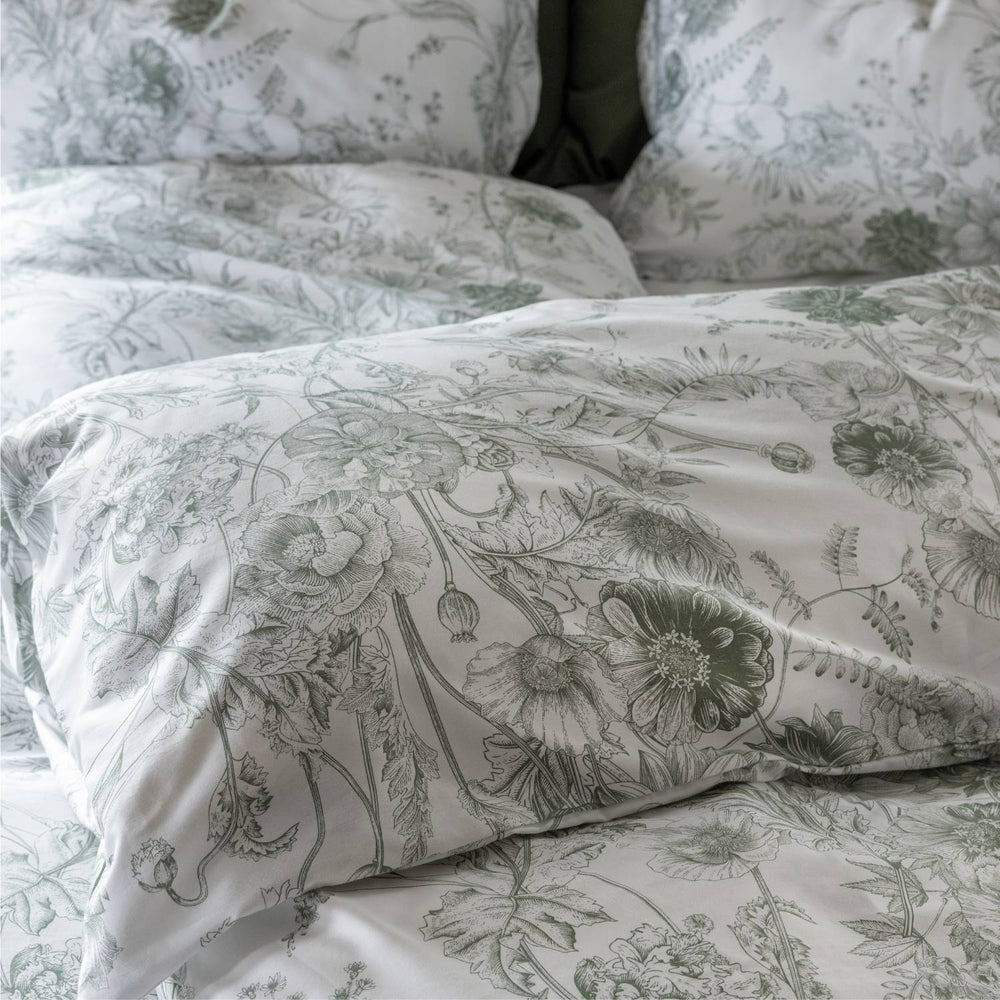 Pudebetræk satinvævning