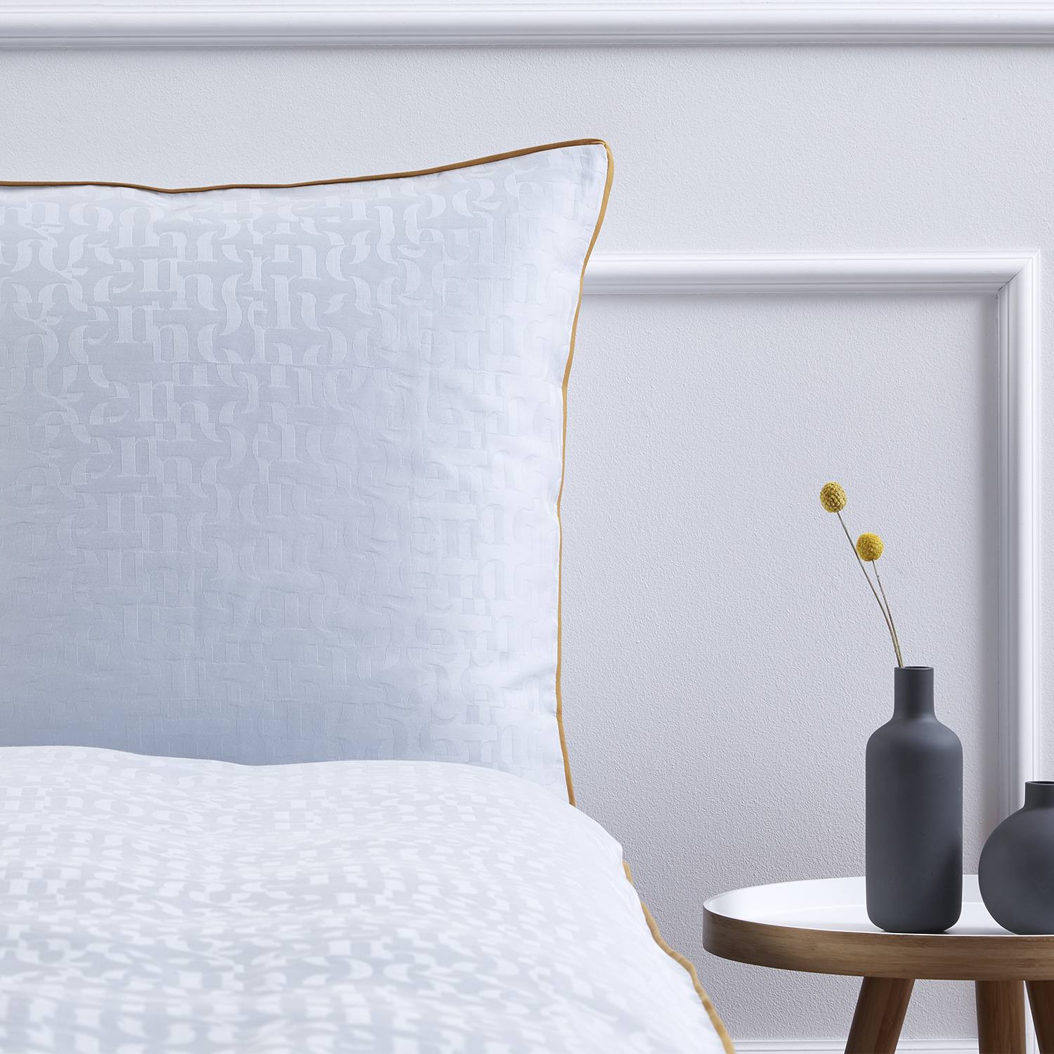 OUTLET: Allergivenligt sengetøj emoq® Soft Blue (Høj TC - 300) - 140x220