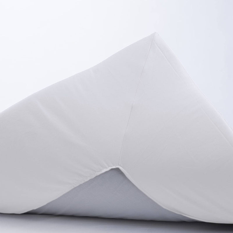 Lagen (kuvert) i bomuldssatin - hvid - med høj TC Borås Cotton
